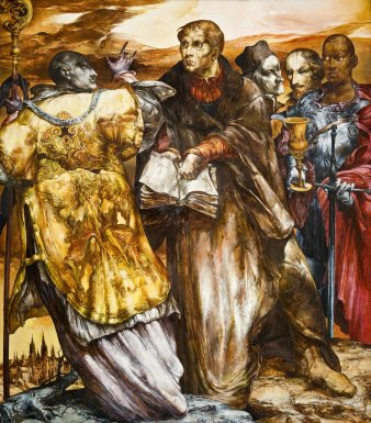 Ausschnitt aus dem Luther-Triptychon