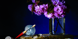 „Stilles Leben“: Malerei von Hans P. Szyszka im Schloss Molsdorf