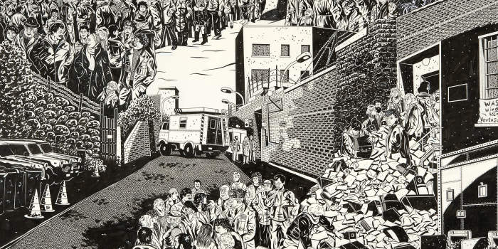 Kuratorenführung in der Ausstellung „Geschichtsbilder – Comics & Graphic Novels“
