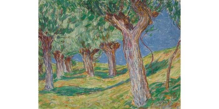 Rückkehr ins Angermuseum: Gemälde „Weiden II“ von Christian Rohlfs wieder in Erfurt