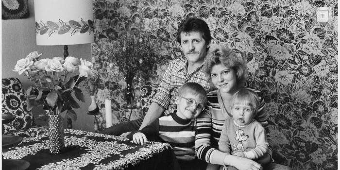 Familienporträts von Christian Borchert in der aktuellen Fotoausstellung in der Kunsthalle Erfurt