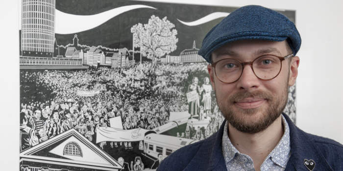 „Geschichtsbilder – Comics & Graphic Novels“ von Simon Schwartz ab 18. Mai im Angermuseum Erfurt