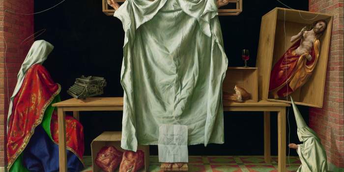 Vortrag im Angermuseum: „Deus absconditus. Der verborgene Gott bei Michael Triegel“