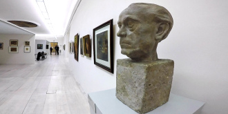 Blick in die Ausstellung „Franz Markau – Aspekte seines Lebenswerks“