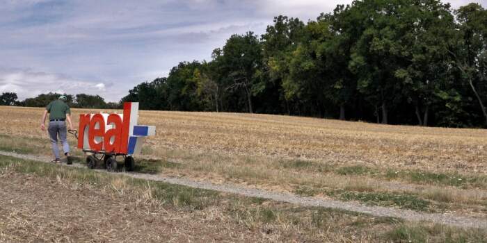 Aktion im Vorfeld der Ausstellung „Next Generation #1“