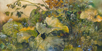 Die Flora der näheren Umgebung und die Landschaftsmalerei mit den Drei Gleichen: Neue Otto-Knöpfer-Ausstellung