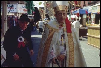 Foto mit Papst in New York