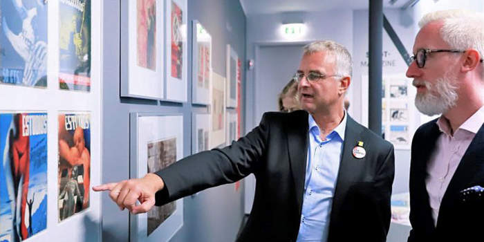 Interner Verweis: Finissage der Ausstellung „Bildermagazin der Zeit“