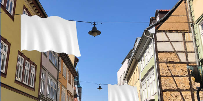 Look Up: Kunstwerke für Open-Air-Galerie zum Krämerbrückenfest gesucht