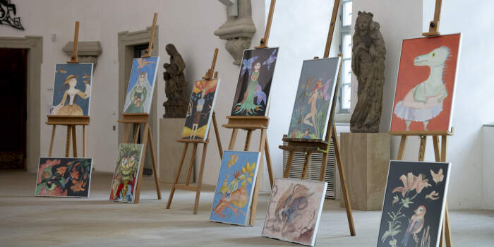 Interner Verweis: Osterferien-Workshop „Auf hoher See – Schiffe malen, nähen, gestalten“