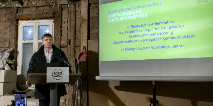 Kulturdirektion Erfurt stellt Schwerpunkte für 2024 vor