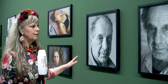 Gundula Schulze Eldowy spricht über ihre Ausstellung in der Kunsthalle