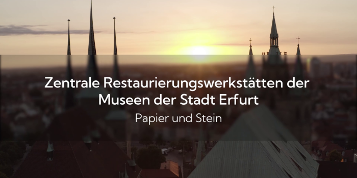 Einblicke: Zentrale Restaurierungswerkstätten – Papier und Stein
