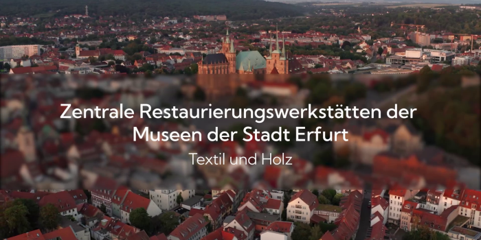 Einblicke: Zentrale Restaurierungswerkstätten – Textil und Holz