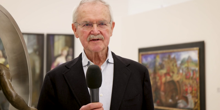 Fritz P. Mayer spricht über seine Kunstsammlung