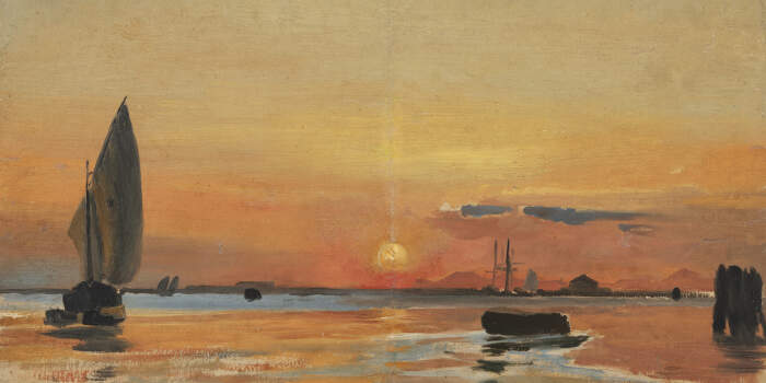 Ein letztes Mal mit Friedrich Nerly auf Reisen