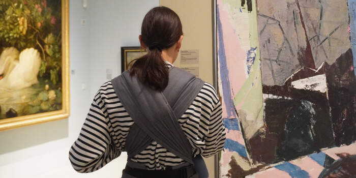 Interner Verweis: Kunst und Baby – Ausstellungsrundgang für Eltern mit Baby