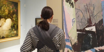 Interner Verweis: 14.07., 11:00 Uhr, Angermuseum – Kunst und Baby – Ausstellungsrundgang für Eltern und Menschen mit Babys