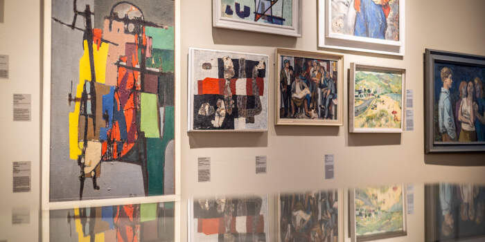 Interner Verweis: Kuratorenführungen „Goldlack und Kakteen. Aufbrüche, Umbrüche und die Kunst in Erfurt. Sammlungspräsentation von 1700 bis heute“