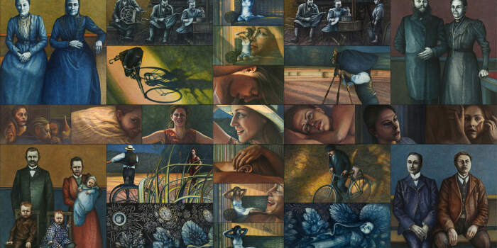 Führung durch die Ausstellung von Klaus Armbruster