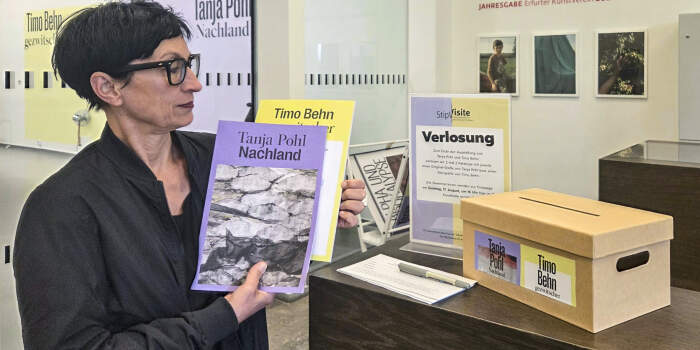 Kunst-Endspurt in Erfurt: Katalogverlosung mit Künstler-Edition zum Ausstellungsfinale der StipVisite