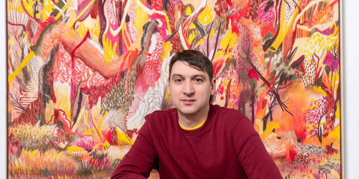 Führung mit dem Künstler durch die Ausstellung „Stefan Schwarzer. Kaleidoskopia“