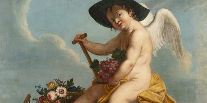 Interner Verweis: Mit Spaten, Charme und Strohhut – Aus dem reichen Arbeitsleben eines barocken Gartenputtos