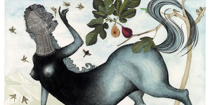 Interner Verweis: Eröffnung „Jusche Fret. Diesseits. Der besondere Planet. Arbeiten auf und aus Papier“