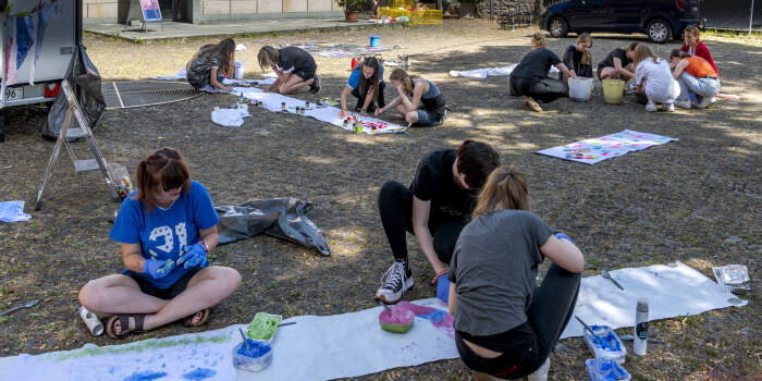 Kuratorenführungen und Sommerfest in der Galerie Waidspeicher